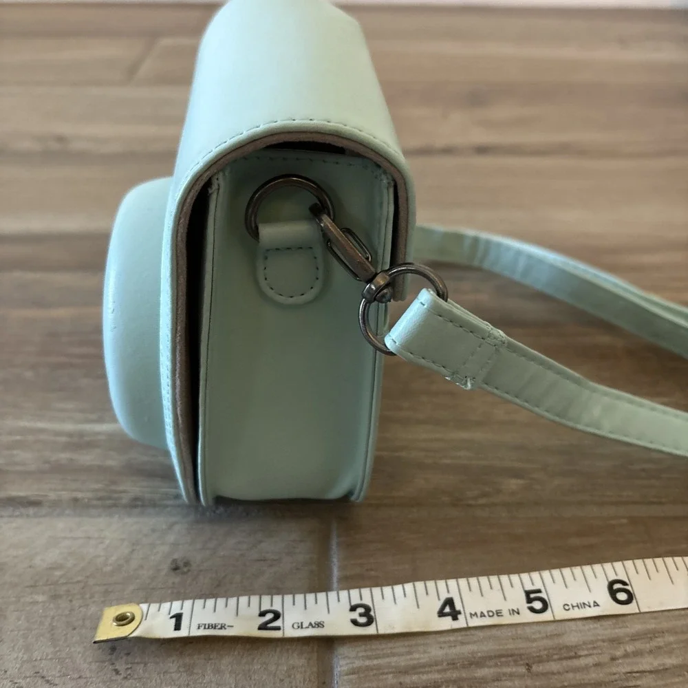 Mini Mate Case For Fujifilm INSTAX Camera - Case Only In Aqua W Strap